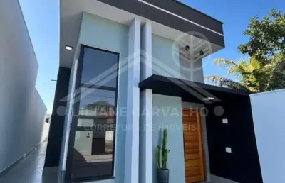 Casa para venda em maricá, jardim atlântico central (itaipuaçu), 2 dormitórios, 1 suíte, 2 banheiros, 2 vagas