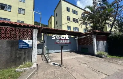 Apartamento para venda em teresópolis, barra do imbuí, 1 dormitório, 1 banheiro, 1 vaga