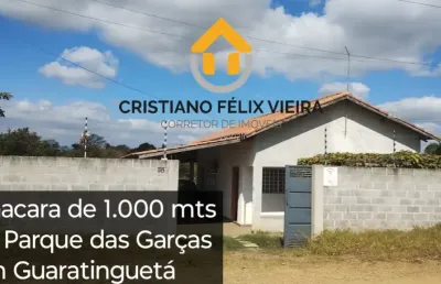Chácara / sítio com 2 quartos à venda no Parque das Garças, Guaratinguetá 