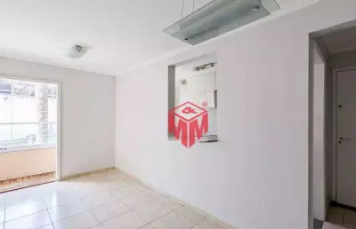Apartamento com 3 dormitórios à venda, 61 m² por r$ 420.000,00 - taboão - são bernardo do campo/sp