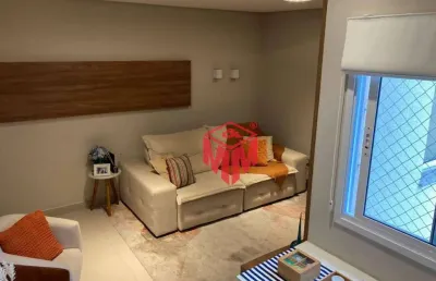 Cobertura com 2 dormitórios à venda, 80 m² por r$ 575.000,00 - vila scarpelli - santo andré/sp