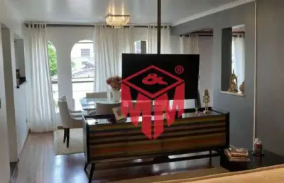 Apartamento mobiliado e com 3 dormitórios sendo 2 suítes com closet à venda, 180 m² por r$ 850.000 - nova petrópolis - são bernardo do campo/sp