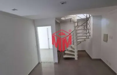 Cobertura à venda, 83 m² por r$ 490.000,00 - casa branca - santo andré/sp