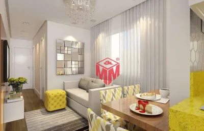 Apartamento à venda, 43 m² por r$ 309.000,00 - vila guarani - santo andré/sp