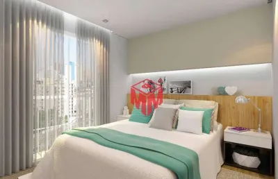 Apartamento à venda, 47 m² por r$ 309.000,00 - vila guarani - santo andré/sp