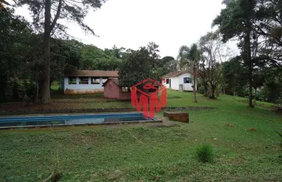 Sítio com 3 dormitórios à venda, 18038 m² por r$ 1.300.000,00 - tanque caio - ribeirão pires/sp