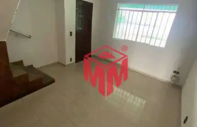 Sobrado com 3 dormitórios à venda, 153 m² por r$ 430.000,00 - jardim alzira franco - santo andré/sp