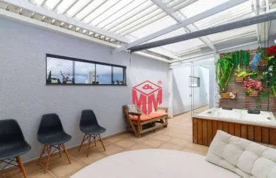 Cobertura com 2 dormitórios à venda, 160 m² por r$ 1.250.000,00 - santa maria - são caetano do sul/sp