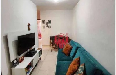 Apartamento com 2 dormitórios à venda, 42 m² por r$ 260.000 - jardim las vegas - santo andré/sp