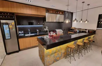 Cobertura com 4 dormitórios à venda, 200 m² por r$ 2.500.000,00 - baeta neves - são bernardo do campo/sp