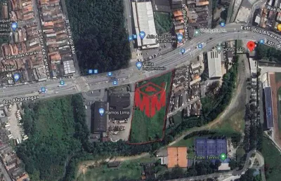 Terreno comercial à venda na Estrada dos Alvarengas, Assunção, São Bernardo do Campo