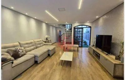 Sobrado com 3 dormitórios à venda, 237 m² por r$ 895.000 - nova petrópolis - são bernardo do campo/sp