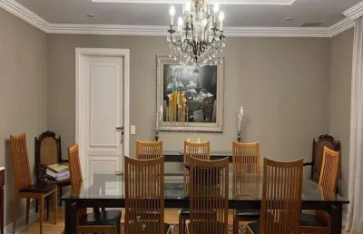 Condomínio saint thomas no real parque, apartamento de 450m² com 4 suítes, 4 vagas.