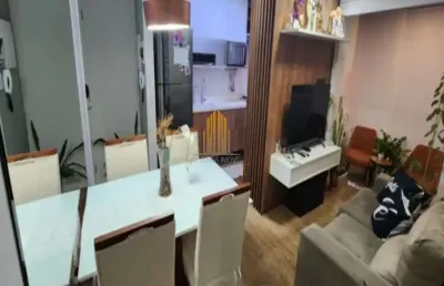 Condomínio edifício you, link paulista, apartamento com 3 dormitórios, 2 banheiros, sala, cozinha e