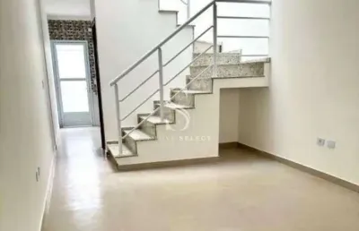 Vila mascote, sobrado residencial de 110m² com 3 dormitórios, 1 suíte,  portão eletrônico, 2 vagas.