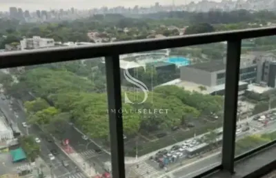 Condomínio indi 70  moema - apartamento de 45m² com dormitório, sala e vaga.
