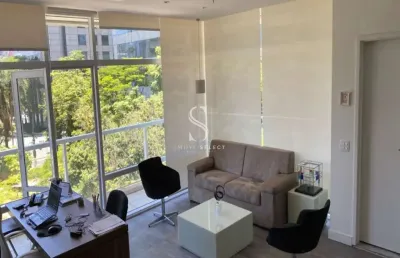 Edificio eoffice berrini, cidade monções- conjunto comercial de 132m² mobiliado, com 6 salas, 3 banh