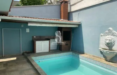 Vila sônia - casa assobradada com 125m² 5 dormitórios 4 suítes 6 banheiros 8 vagas de garagem.
