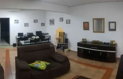 Santo amaro - sobrado de 300m² com 5 dormitórios (1 suíte) e 3 vagas á venda.
