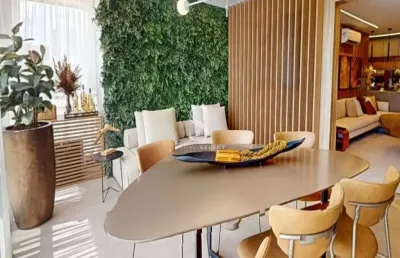 Condomínio recanto oliveiras em centro - apartamento de 109m² com 2 suítes, sala, 3 banheiros e 2 va