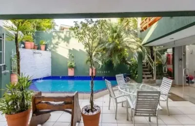 Vila madalena - casa assobradada de 280m² com 3 quartos, 1 suite, piscina e 5 vagas á venda