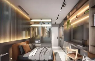 Condominio on vila madalena na vila pompéía, studio de 52m² com 1 dormitório, varanda.