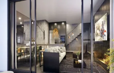 Condomínio vn millennium na vila olimpia, apartamento de 115m² com 1 dormitório, 2 vagas.