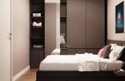Condomínio on jardins em cerqueira césar - studio nr de 29m² com dormitório e banheiro.