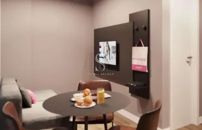 Condomínio on jardins em cerqueira césar - apartamento de 82m² com 2 dormitórios, banheiro e varanda