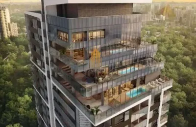 Edificio parque global, real parque- apartamento de 142m² com 2 dormitórios suites e 2 vagas á venda