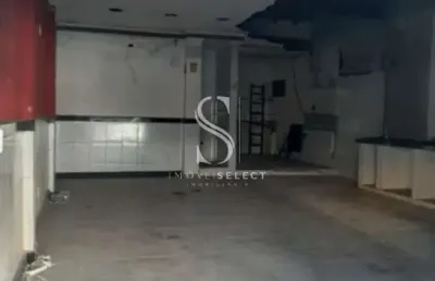Loja comercial em pinheiros de 100m² com vão livre, 2 banheiros e não possui vaga á venda