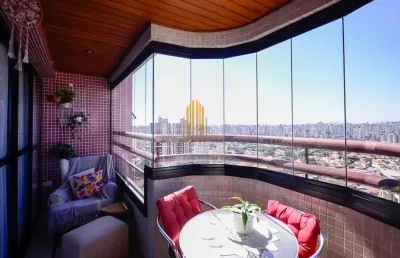 Edifício antares, sacomã - apartamento de 125m² com 4 dormitórios/3 suites, 4 banheiros e 3 vagas