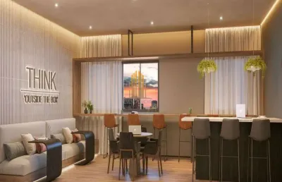 Condomínio star campo belo - loja comercial de 74m² com banheiro e vaga.