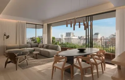 Condominio uapé em higienópolis, apartamento de 207m² com 3 suítes, 2 vagas.