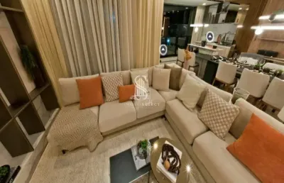 Condomínio lure perdizes - apartamento de 129m² com 3 suítes, 4 banheiros e 3 vagas.