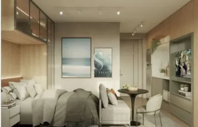 Condomínio today, vila olímpia - apartamento de 27m² com 1 dormitório e 1 banheiro