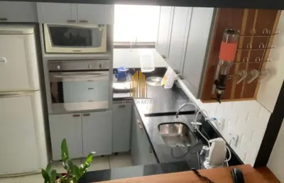 Paradise garden, apartamento de 60m² com 2 dormitórios, 1 suíte, 2 vagas, a venda no paraíso  paradi