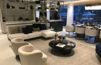 Condominio edificio lumiere residence, real parque, chacara klabin, aprtamento de 123m² com 3 dormit