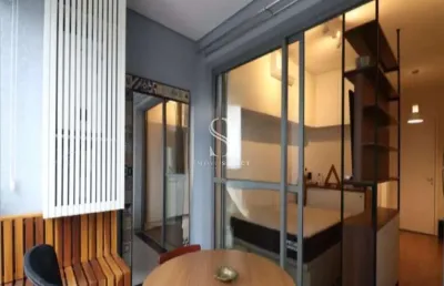 Condomínio z pinheiros. apartamento à venda com 31m², 1 quarto, 1 banheiro, com sacada