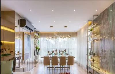 Condomínio eden park brooklin. apartamento á venda com 134m² 3 dormitórios, 3 suites, 2 vagas e vara