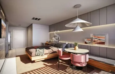 Condominino the collection madalena, apartamento nr de 51m² com 1 dormitório, sem vaga..