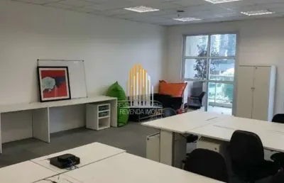 Conjunto comercial de 70m² com um banheiro e duas vagas em edf capital corporate itaim bibi.  conjun