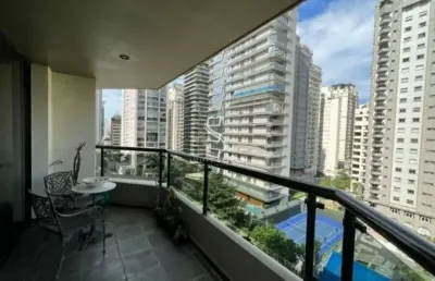Cond. port arthur, apartamento de 220m² com 4 dormr/3 suítes,  4 vagas no itaim bibi - são paulo.