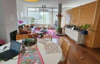 Condominio porto fino apartamento de 350m2 4 dormitorios 2 suites 4 vagas de garagem higienopolis