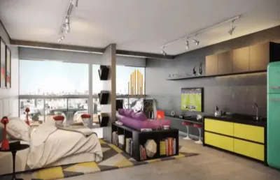 Edificio charles bigot, pompeia- apartamento de 25m² com 1 dormitório , 1 banheiro e não possui vaga