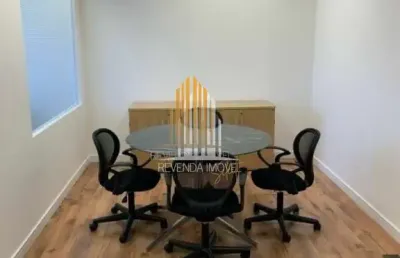 Conjunto comercial, the skyline, com 45m², 4 salas, 2 banheiros, 2 vagas, na região de pinheiros.