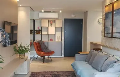 Condomínio bko wave saúde, apartamento de 68m² com 2 dormitórios,1 suíte, 1 vaga.