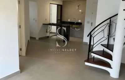 Edificio  new time, vila madalena- cobertura duplex de 130m² com 2 dormitórios e 3 vagas á venda