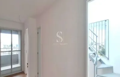 Condomínio metrocasa lapa. apartamento cobertura à venda com 56m², 1 quarto, 1 banheiro e sem vaga