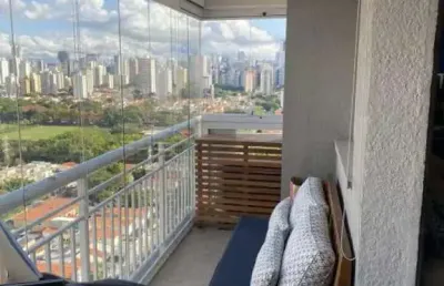 Condomínio lumen no brooklin, apartamento de 45m² com 1 suíte, 1 vaga.